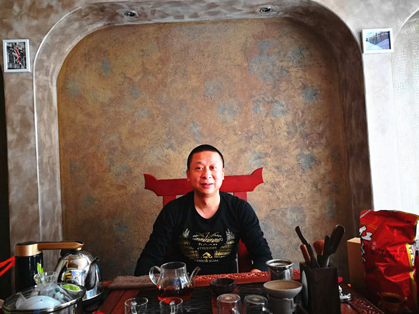 湖南株洲GIOVANNI喬瓦尼藝術涂料加盟商張總