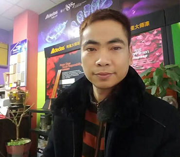 湖北藝術涂料加盟代理商張總