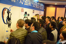 來阿里大師感受上帝般的感覺——彩繪2015終極擂臺賽