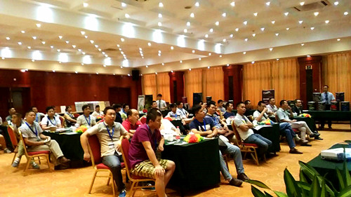 涂料招商會現場