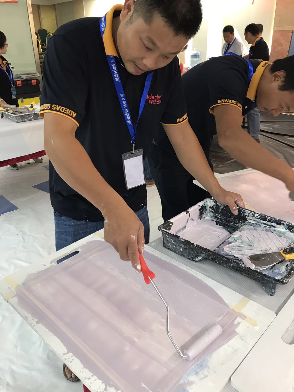 阿里大師喬無奈藝術涂料