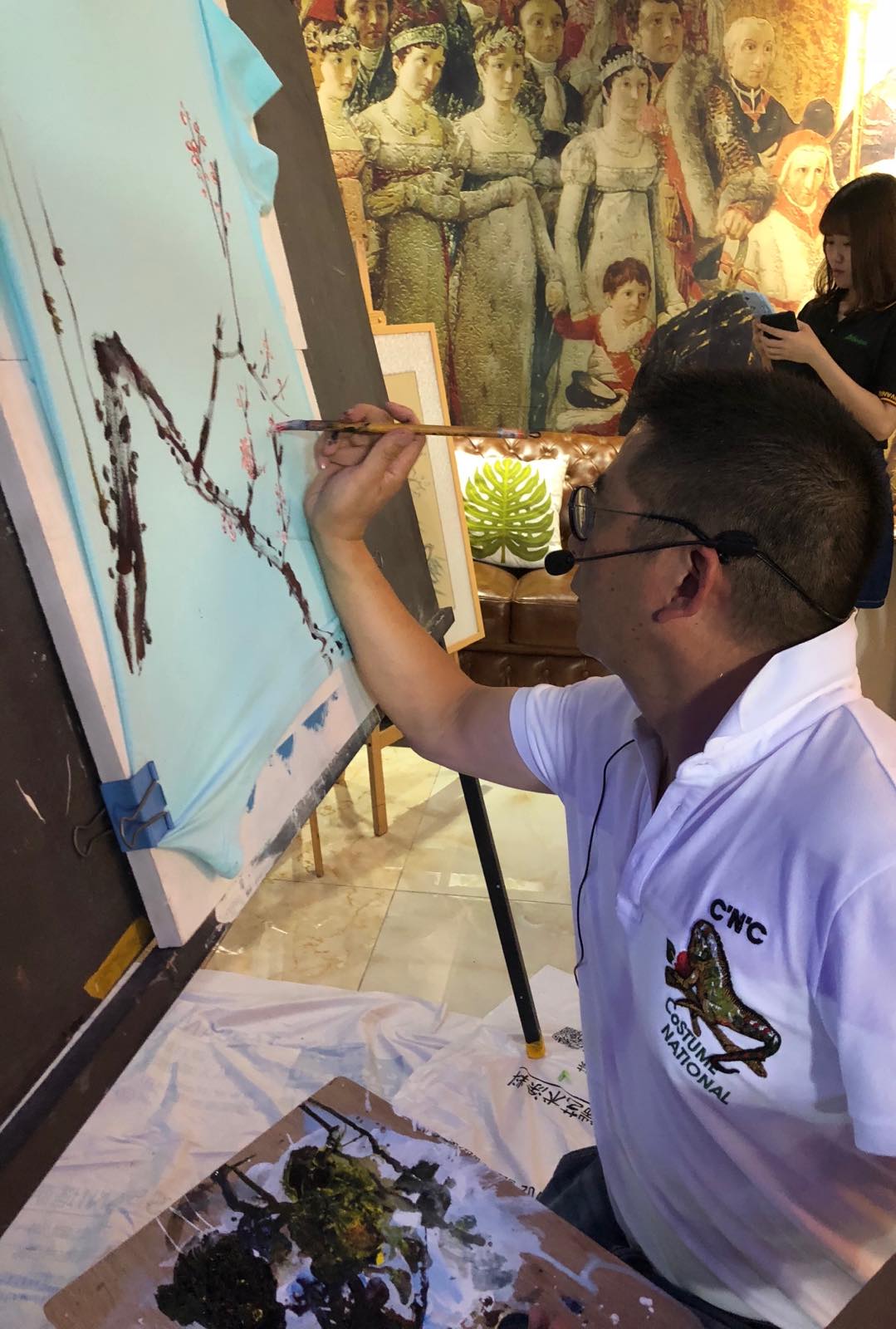 喬瓦尼藝術涂料高級技術工程師蔣勇先生